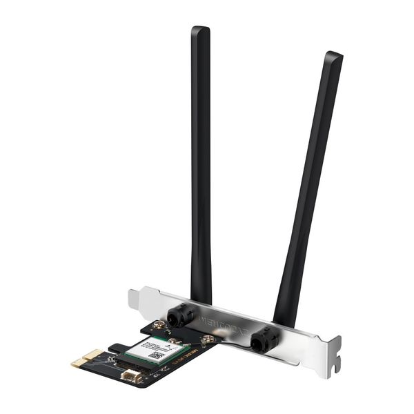 Síťová karta TP-Link Mercusys MA70XE AXE 1800, WiFi 6, Bluetooth 5.3, 2,4/5GHz, PCI-e