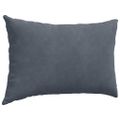 vidaXL Vankúše na pohovku 2 pcs Tmavo šedá 60 x 40 cm