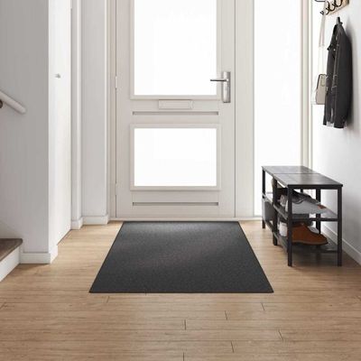 vidaXL Behúň koberec Tmavo šedá 100 x 300 cm 100% polypropylén