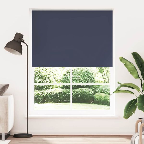 vidaXL Zatemňovacia roleta 164,4x230 cm, šírka látky 160 cm, námornícka modrá