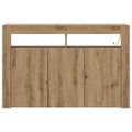 vidaXL Servírovacia skriňa Remeselný dub 116 x 30 x 75 cm