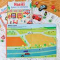 Hrajeme si se samolepkami - Hasiči