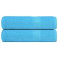 vidaXL Utierky na ruky FROGN 2 ks tyrkysové 50x100 cm 360 g/m²