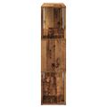 vidaXL Skriňa na knihy/Izbový prepážka Old Wood 100x24x94 cm