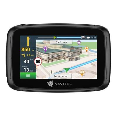 NAVITEL G590 MOTO, Navigácia na motorku