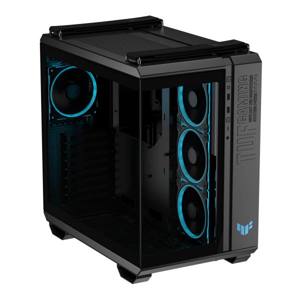 ASUS case GT502 HORIZON BLACK, ARGB, TEMPERED GLASS