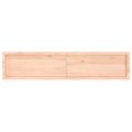 vidaXL Kúpeľňová doska 180x40x(2-4) cm neošetrený masív