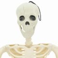vidaXL Halloween kostra 2 ks Biela 85 cm PVC