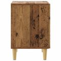 vidaXL Nočný stolík Staré drevo 43 x 34,5 x 50 cm Kompozitné drevo