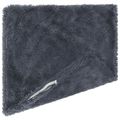 vidaXL Podložka s vankúšom HEERLEN 2 ks Antracitová PV fleece