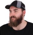 Reflexná kšiltovka s LED svetlom B-CAP SAFETY 25lm, nabíjacia, USB, univerzálna veľkosť, čierna SIXTOL