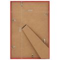 vidaXL Fotorámiky na stôl, koláž 3 ks, červené 13x18 cm, MDF
