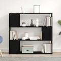 vidaXL Zostava TV skriniek 100 x 24 x 94 cm Čierny dub