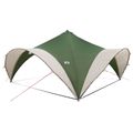 vidaXL Párty stan Zelená 500 x 500 x 350 cm Polyester a oceľ