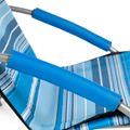 Plážové kreslo NILS NC3035 modro-biele
