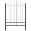 vidaXL Záhradný plot WOERDEN 8 ks 170 x 225 cm Sivá