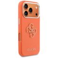 Guess HC PU FW RESIN LOGO ORANGE puzdro pre iPhone 17 Pro 6,3"