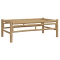 vidaXL Záhradný konferenčný stolík 100x55x33 cm bambus