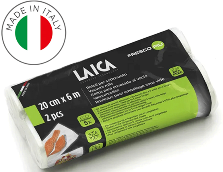 Laica vákuové fólie 20x600cm 2 rolky VT3508