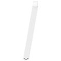 vidaXL Nohy k jedálenskému stolu v tvare U, 2 ks, biele, 100 x (72-73) cm, oceľové