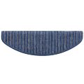 vidaXL Samolepiace schodové rohože 15 ks 65 x 21 x 4 cm Non-Slip Modrá