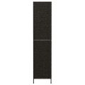 vidaXL Paraván 5-panelový čierny 205x180 cm vodný hyacint