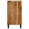 vidaXL Servírovacia skriňa Hnedá 40 x 33,5 x 75 cm Masívne mango drevo