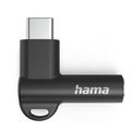 HAMA Audio adaptér, USB-C samec/Jack 3.5mm samica