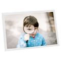 vidaXL Fotorámiky na stôl, koláž 3 ks, biele 10x15 cm, MDF