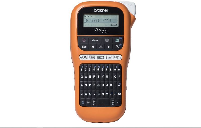 Brother - Tlačiareň štítkov pre elektrikára, PT-E110VP