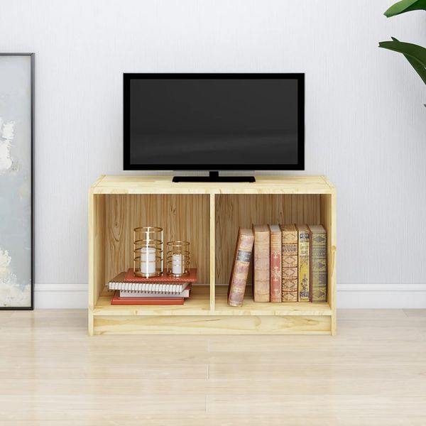 vidaXL TV skrinka 70x33x42 cm, borovicový masív