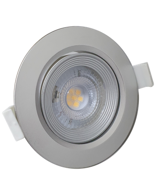 Bodové LED svetlo 7W TR 411 / 3640 Strieborná TRIXLINE