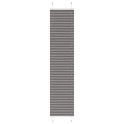 vidaXL plisovaná roleta antracit 45x200 cm Šírka látky 44,4 cm