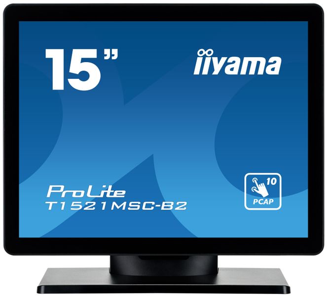 15'' iiyama T1521MSC-B2: IPS, XGA, PCAP, HDMI