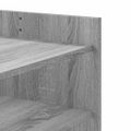 vidaXL Konferenčný stolík sivý sonoma 100x50x50 cm kompozitné drevo
