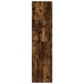 vidaXL Šatník dymový dub 100x50x200 cm spracované drevo
