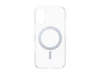 PanzerGlass číry kryt Apple iPhone 16 so sivým MagSafe KickStand 360° otočným stojančekom