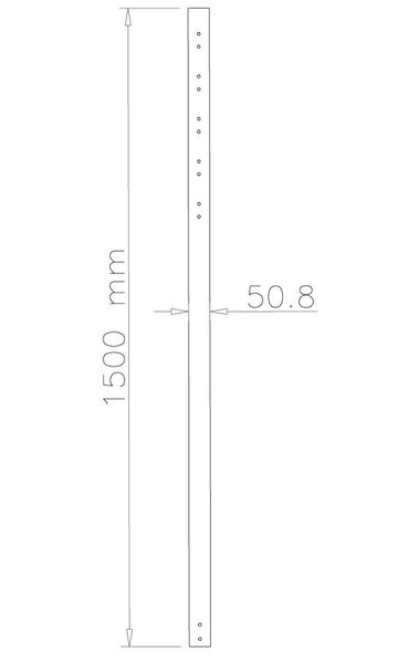 Neomounts  FPMA-CP150BLACK / 150 cm extension pole for FPMA-C200BLACK/C400BLACK/PLASMA-C100BLACK / Black Tyc, prodlužovací, pro držák, nosnost 50kg, prodloužení 204cm, prumer 5cm, ocel, cerná