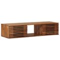 vidaXL TV skrinka s úložiskom s dverami Prírodná 105 x 30 x 22,5 cm