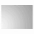 vidaXL Zrkadlo do kúpeľne s LED Priehľadná 80 x 60 cm tvrdené sklo
