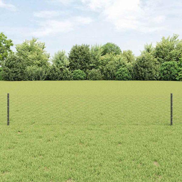 vidaXL Zvarený drôtený plot 10 x 0,4 m (Š x V) PVC potiahnutá oceľ