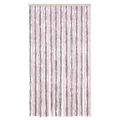 vidaXL Záves proti hmyzu strieborno-sivý a ružový 100x200 cm ženilka