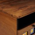 vidaXL TV skrinka Orech 70 x 33 x 46 cm Masívne mango drevo