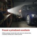 LED reflektor ELION 20W, červeno-čierny, IP65, 3000 lm, neutrálna biela