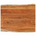 vidaXL Stolová doska 100x80x3,8 cm obdĺžnik masívna akácia živá hrana