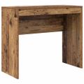 vidaXL Stôl Staré drevo 90 x 40 x 76 cm