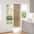vidaXL Záves proti hmyzu z chenille Hnedá a béžová 56 x 185 cm 100% PP