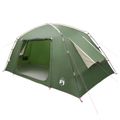 vidaXL Stan chata so strechou Zelená 400 x 210 x 180 cm Polyester