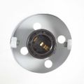 vidaXL Industriálna nástenná lampa, čierna 45x25 cm E27