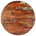 vidaXL Stolová doska Ø 80x1,5 cm okrúhla masívne recyklované drevo